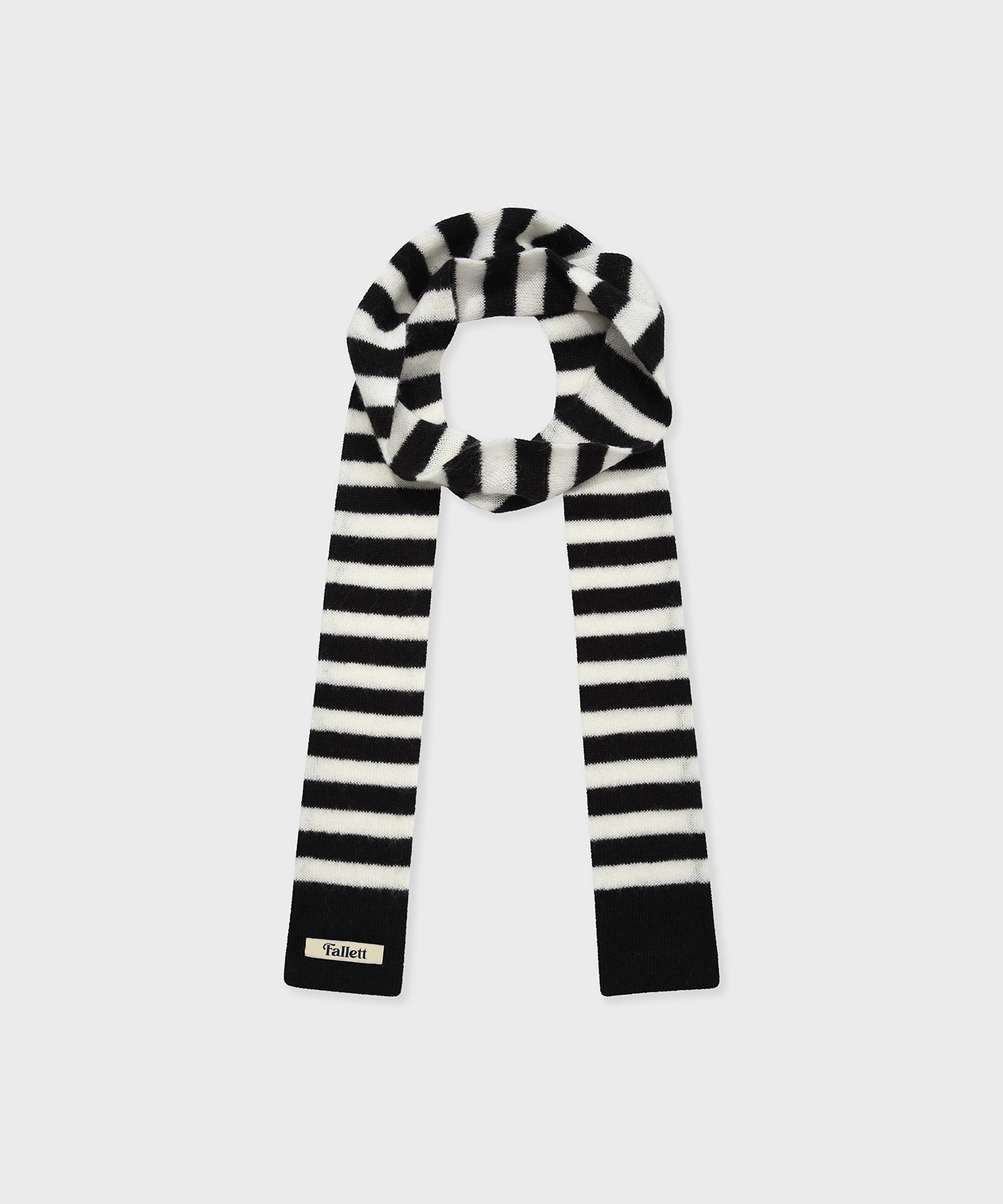 ◇Fallett◇ Skinny Stripe Muffler Blue MUSINSA | FALLETT Skinny Stripe Muffler Blue