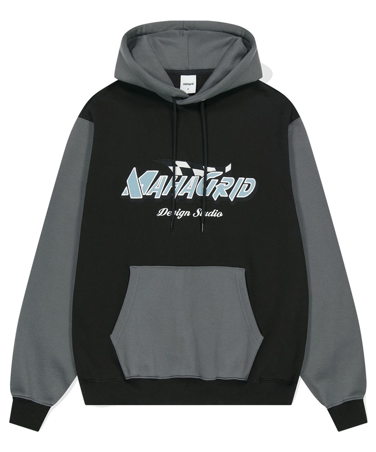 마하그리드(MAHAGRID) FLAG HOODIE BLACK(MG2DFMM424A)