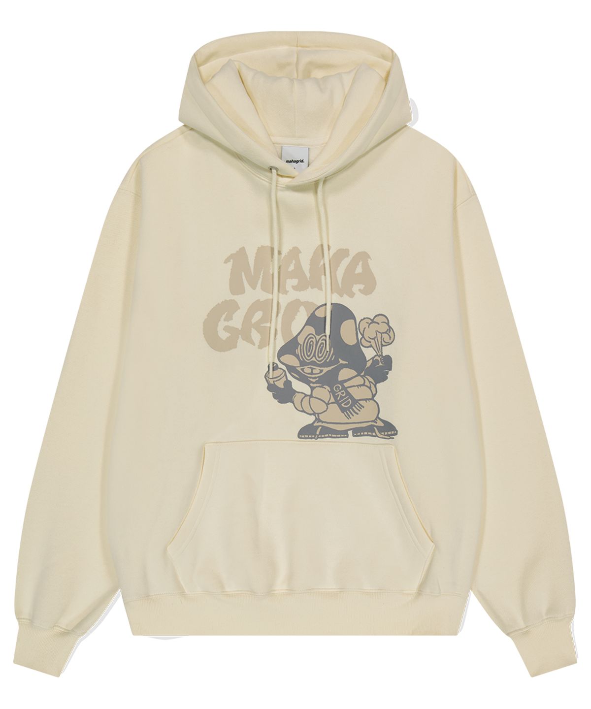 마하그리드(MAHAGRID) MUSHROOM BOY HOODIE CREAM(MG2DFMM417A)
