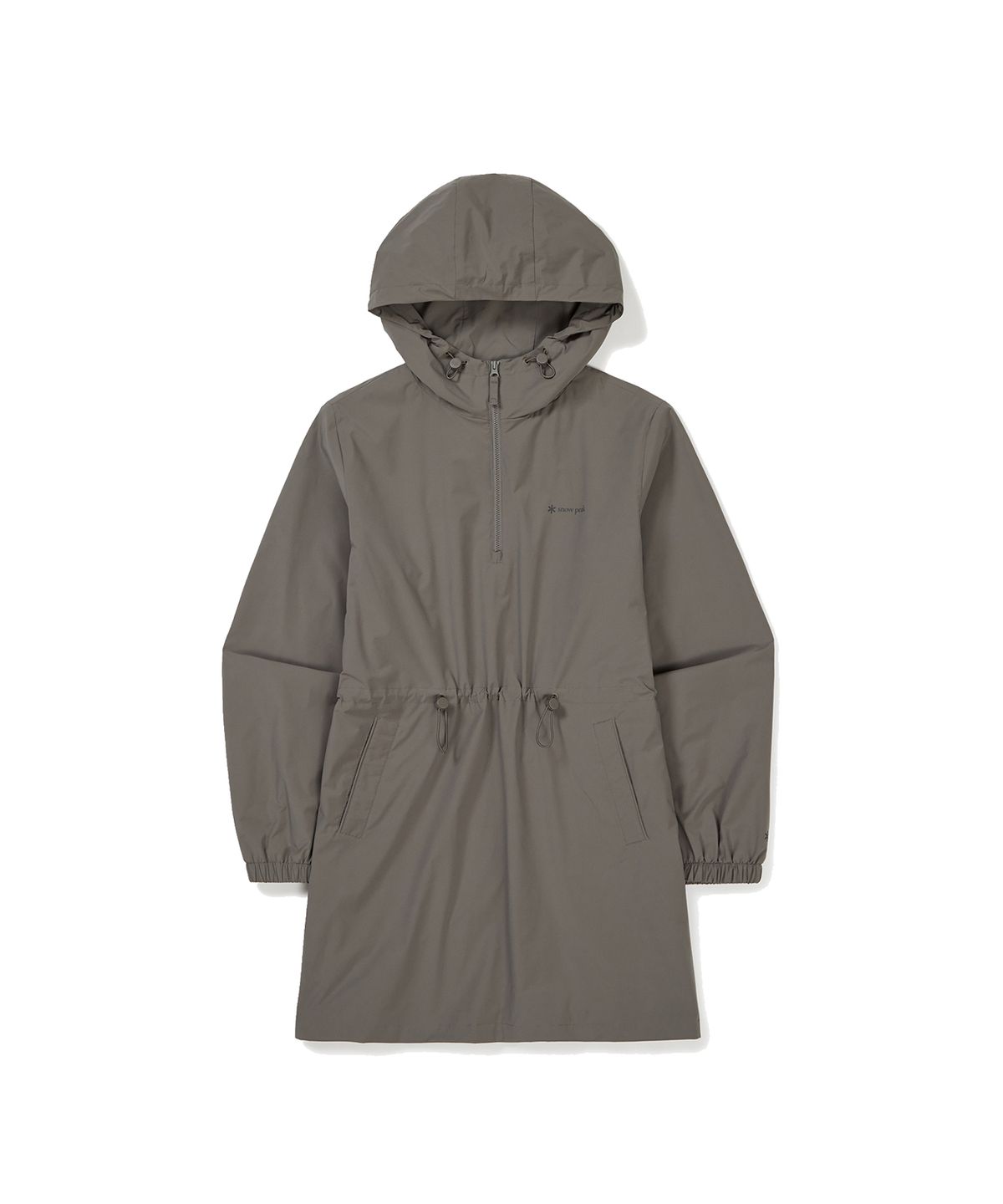 스노우피크 어패럴(SNOWPEAK APPAREL) 프로 우먼스 중기장 후드 아노락 Dark Khaki (S23FWTAN31)