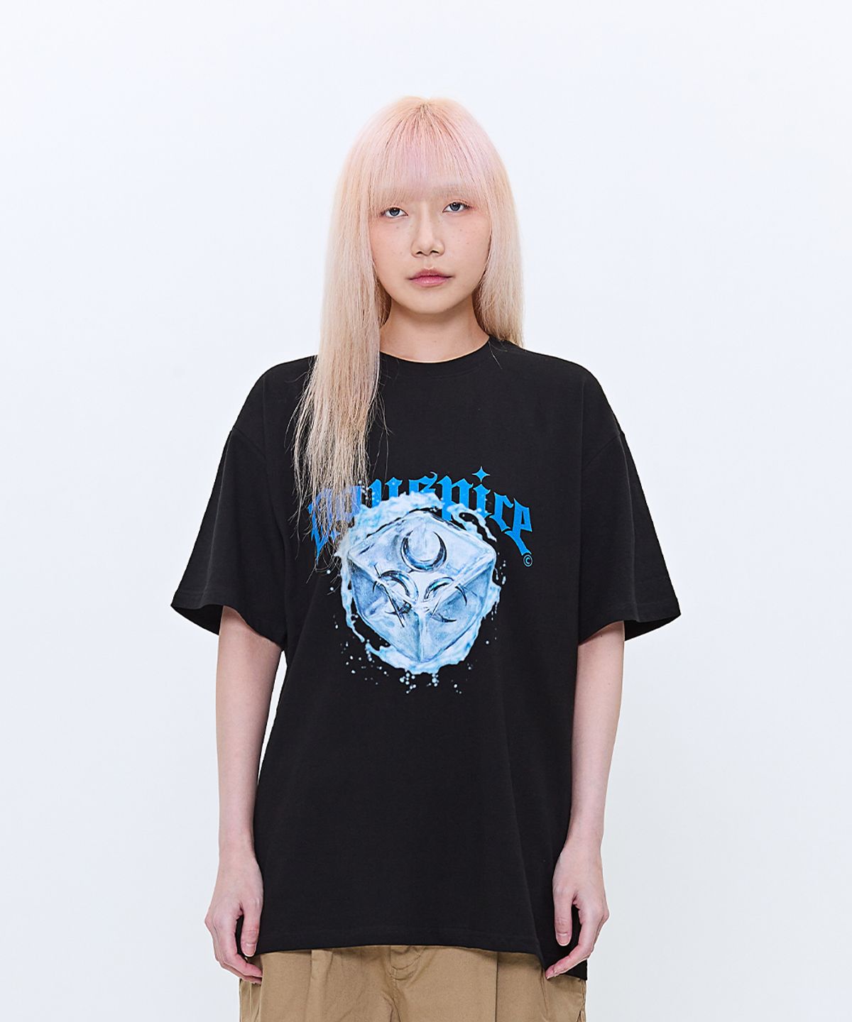 디오스피스(DAUSPICE) Ice Cube T-shirt Black