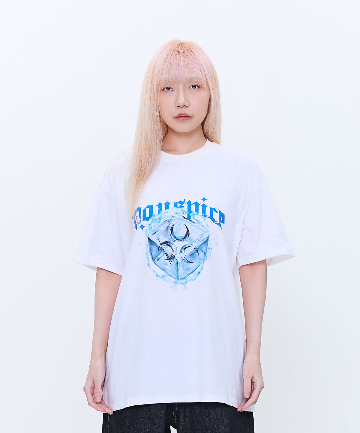 디오스피스(DAUSPICE) Ice Cube T-shirt White