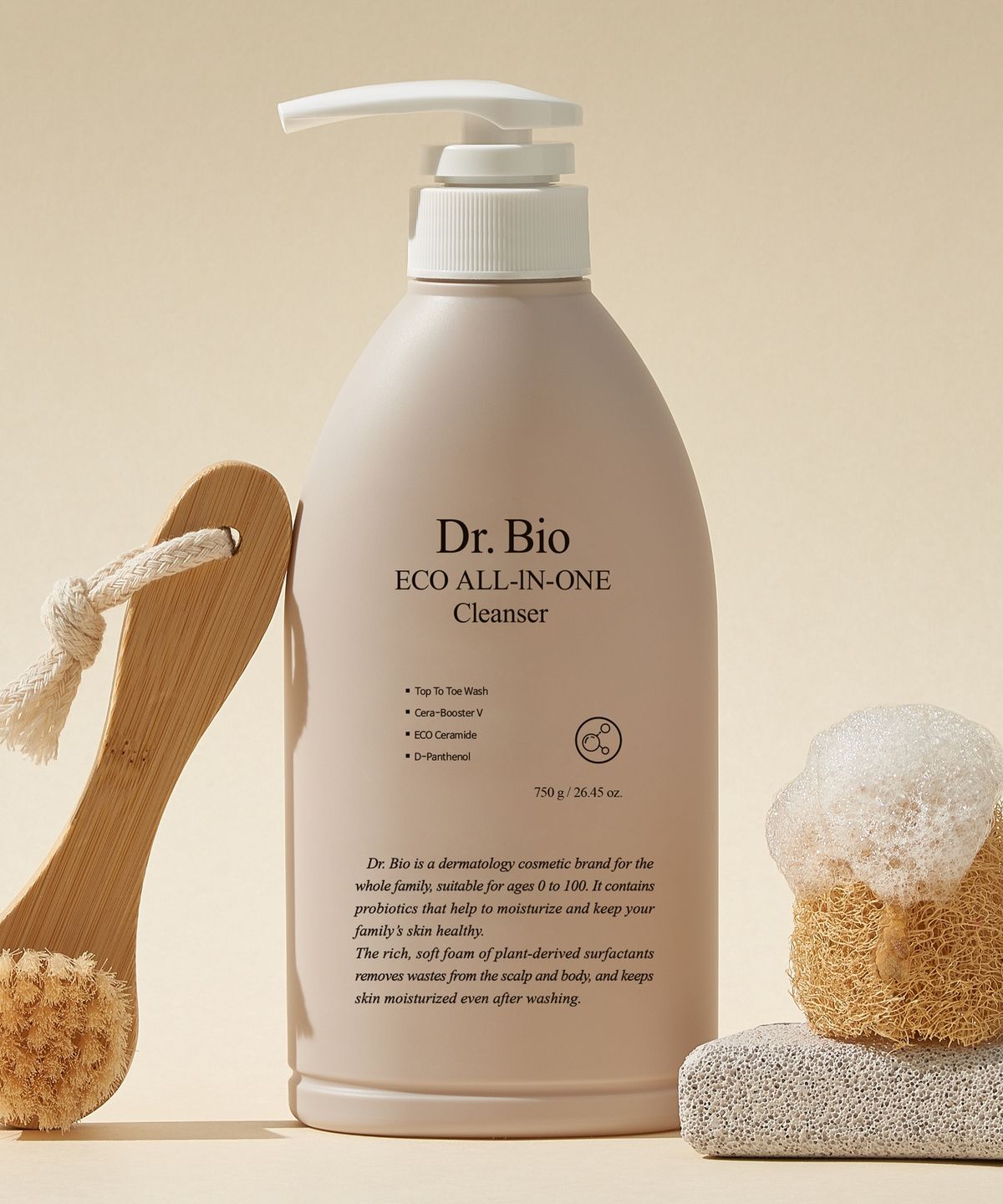 닥터바이오(DR.BIO) 에코 올인원 바디워시 클렌저 750g [대용량 l 샴푸&바디워시]