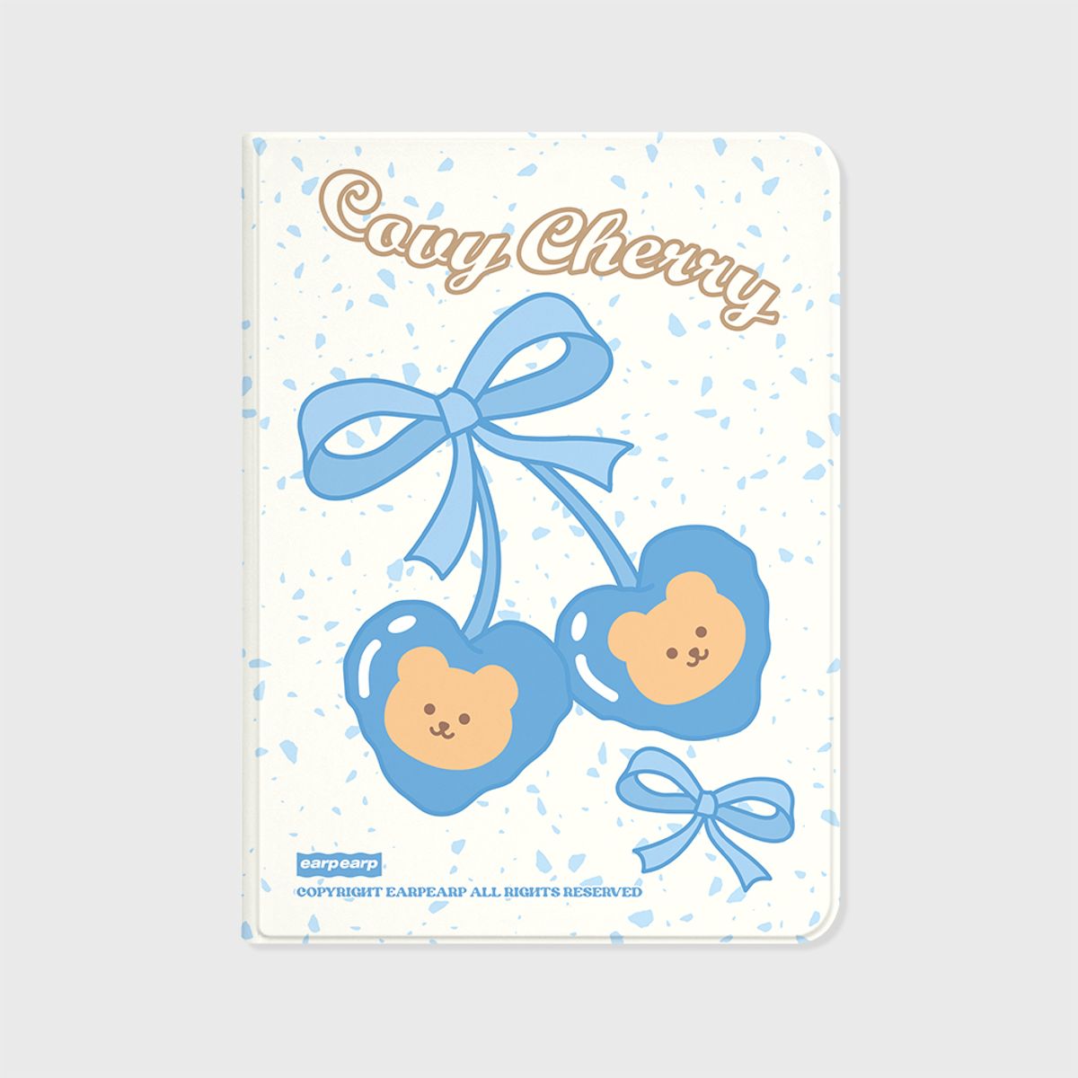 어프어프(EARPEARP) RIBBON CHERRY COVY-IVORY(아이패드-커버)