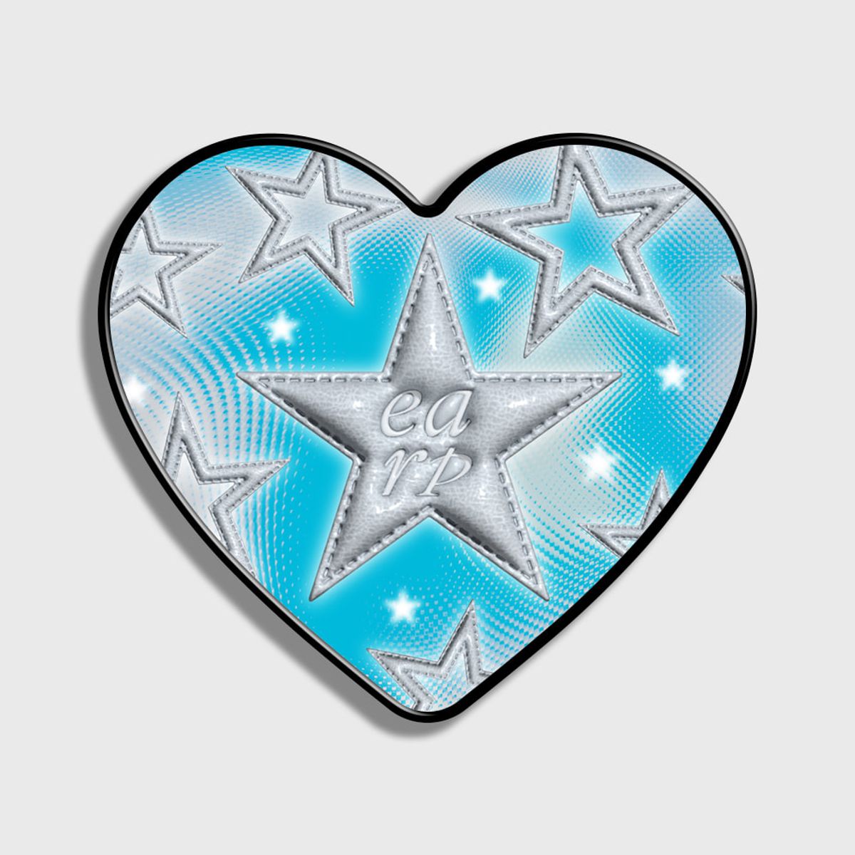 어프어프(EARPEARP) STAR CUSHION-GREY(하트톡)