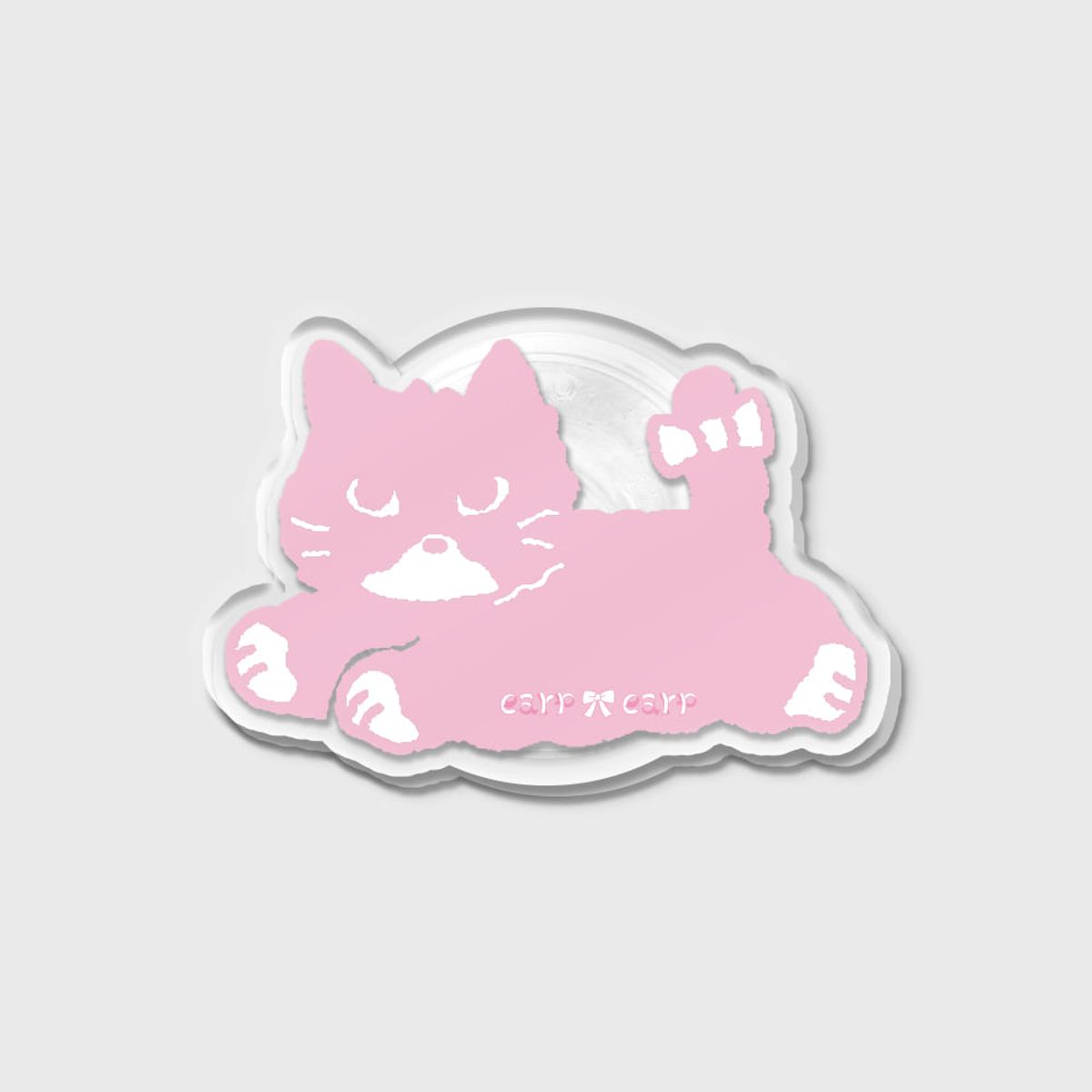 어프어프(EARPEARP) RIBBON PINK MERO(아크릴스마트톡)