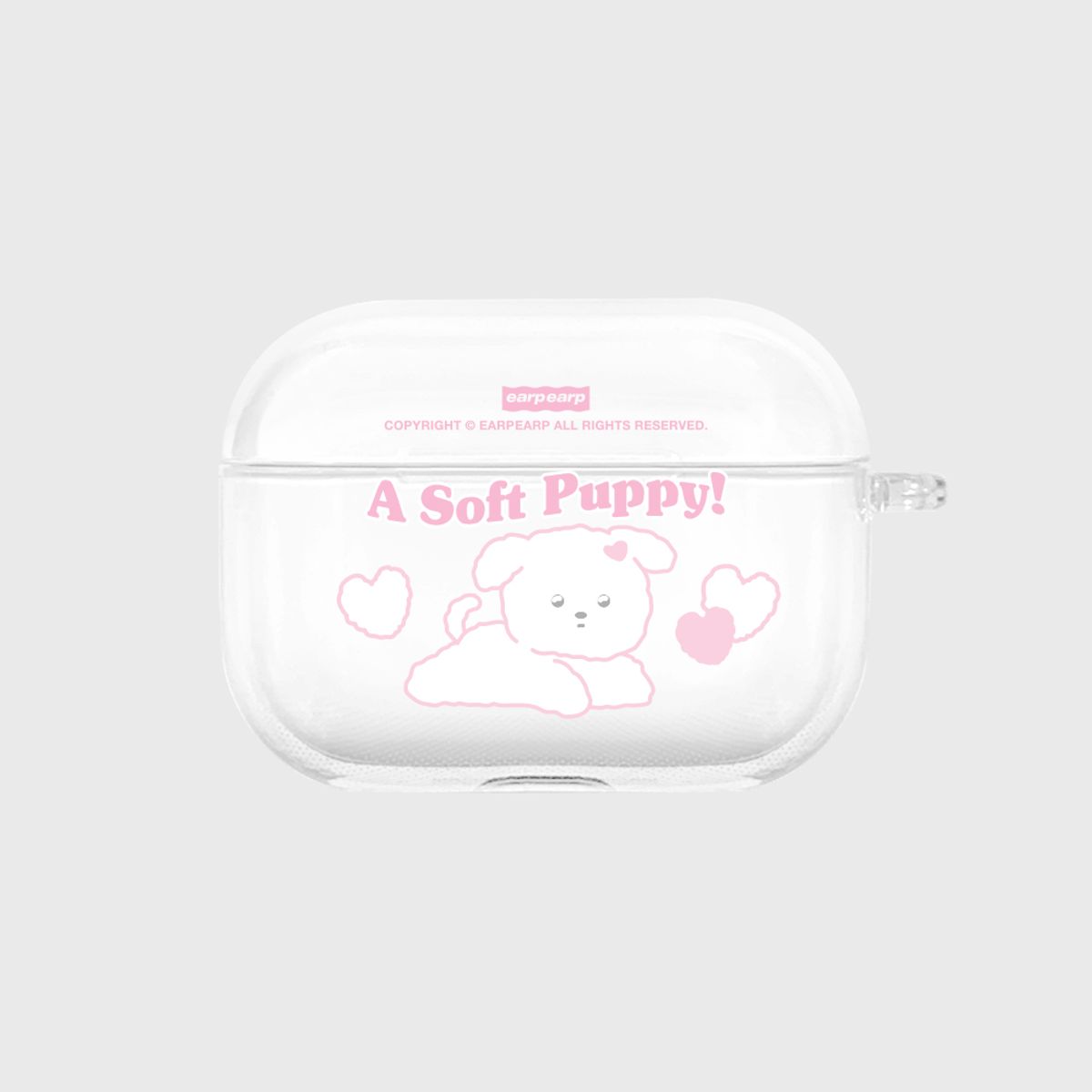 어프어프(EARPEARP) SOFT PUPPY(에어팟프로-클리어하드)