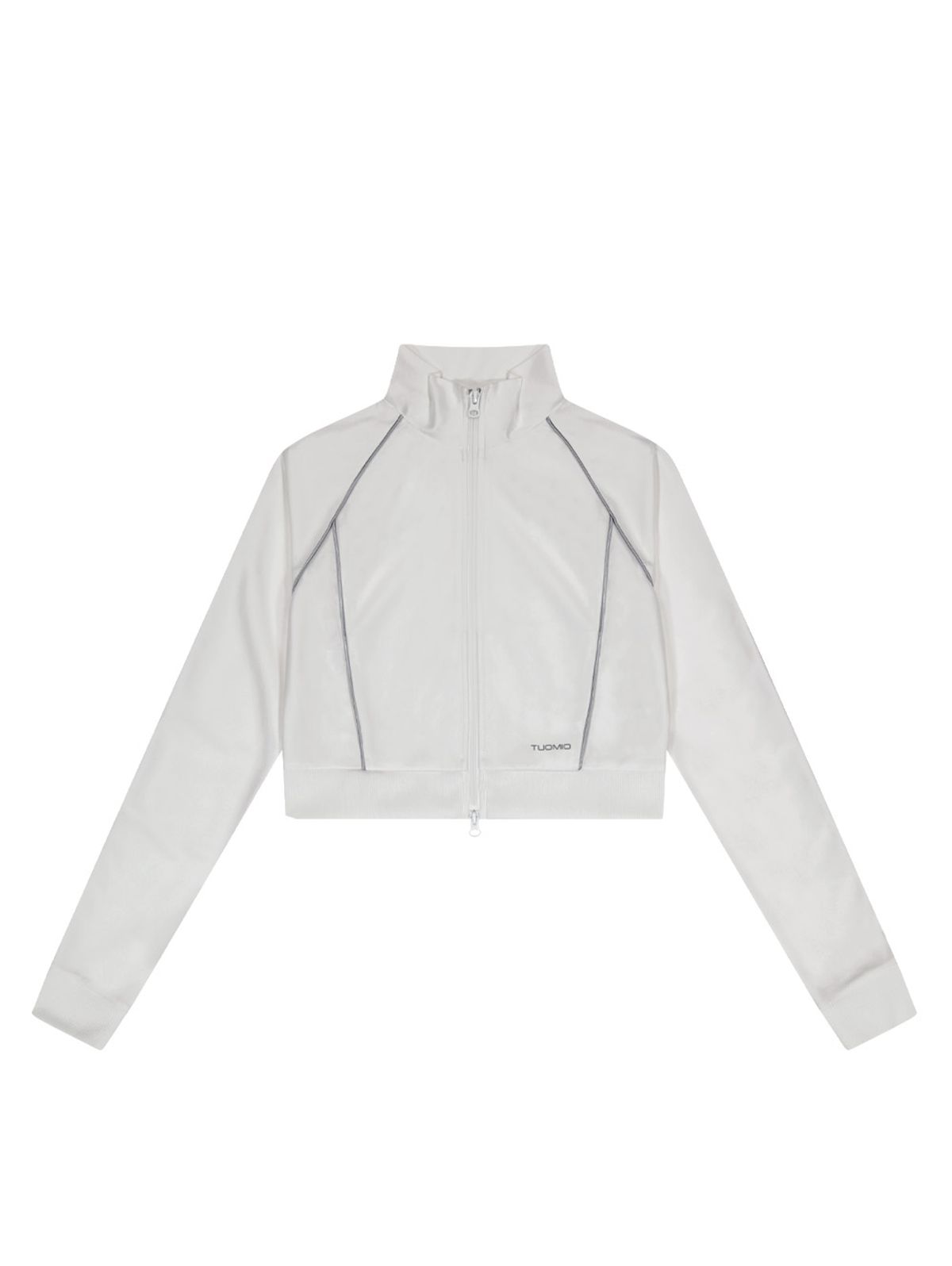뚜오미오(TUOMIO) SIDE LINED TRACK JACKET [WHITE]
