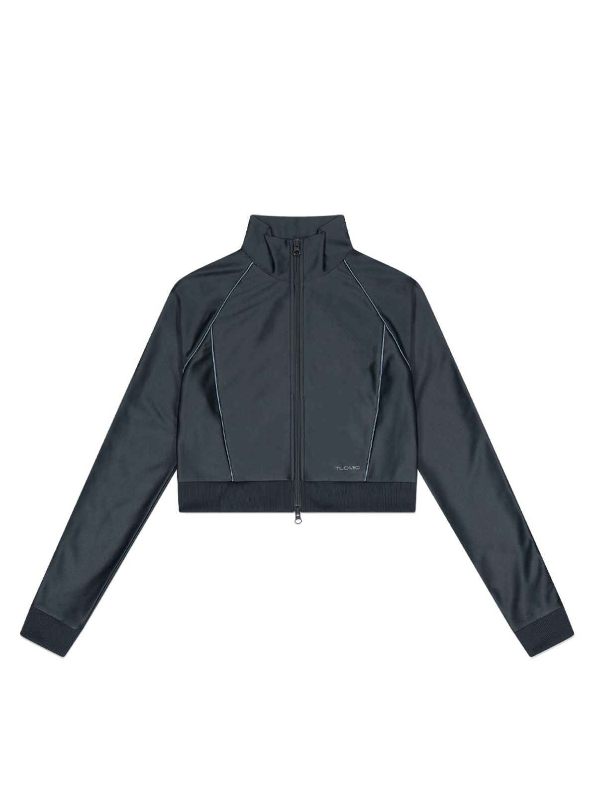 뚜오미오(TUOMIO) SIDE LINED TRACK JACKET [CHARCOAL]