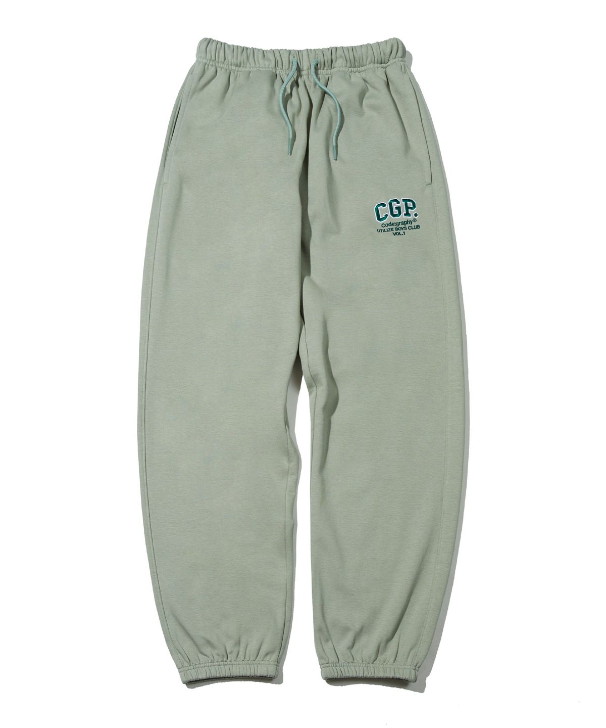 코드그라피(CGP) CGP 아치 로고 트레이닝 팬츠_피스타치오