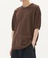 라운드 넥 하프 니트 (BROWN)