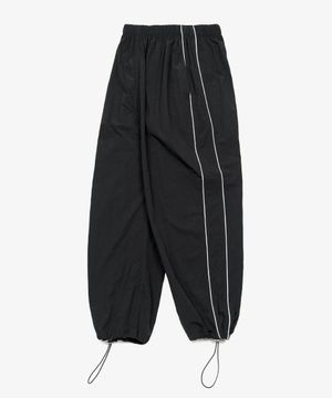 파이핑 라인 트랙 스트링 팬츠 (BLACK)