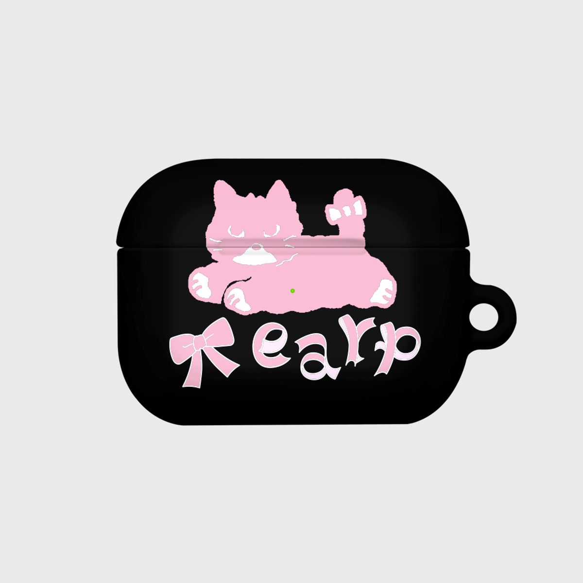 어프어프(EARPEARP) RIBBON PINK MERO-BLACK(에어팟프로-하드)