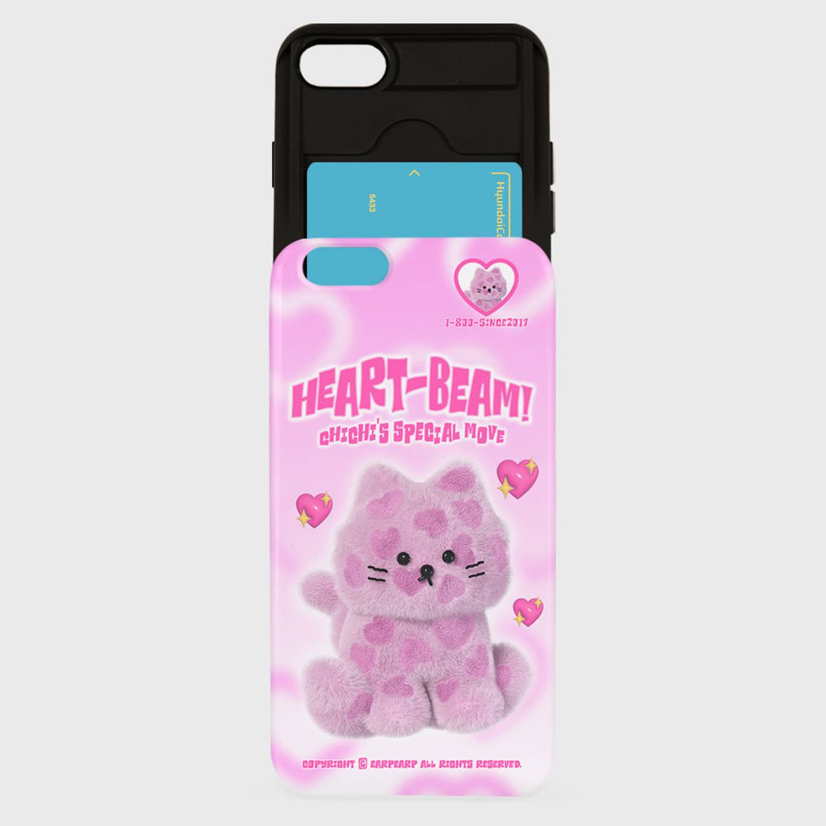 어프어프(EARPEARP) HEART BEAM CHICHI-PINK(슬라이드)