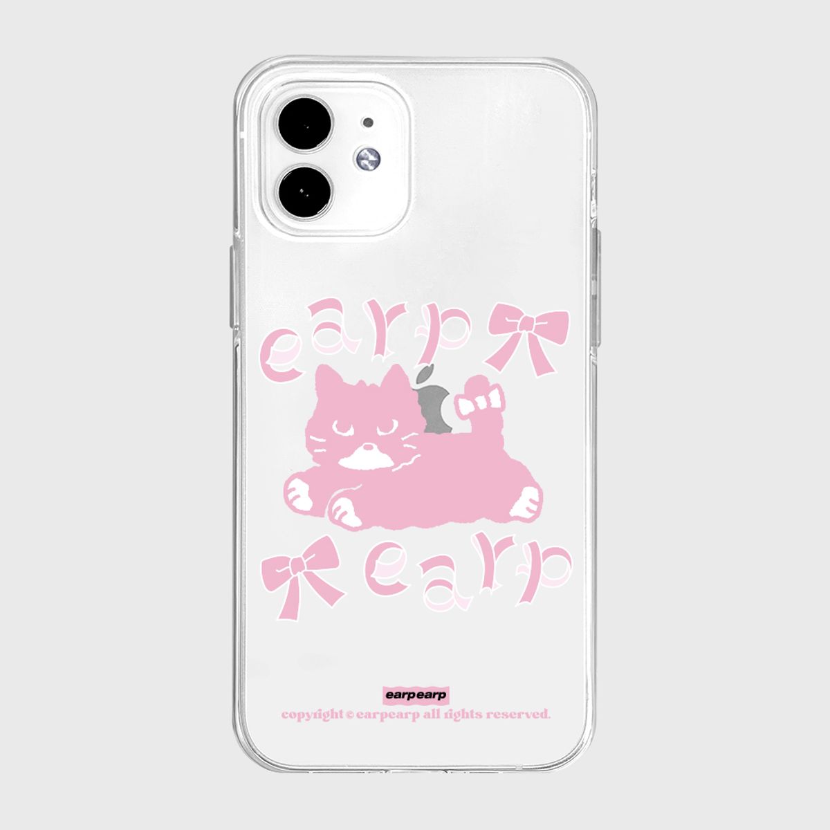 어프어프(EARPEARP) RIBBON PINK MERO(젤리)