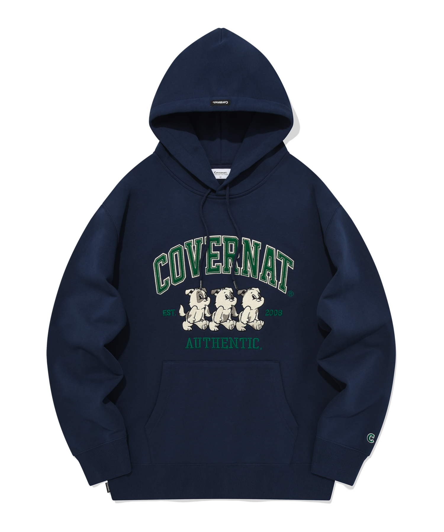 パーカー・フーディ COVERNAT border collie hoodie navy MUSINSA | COVERNAT border collie hoodie navy