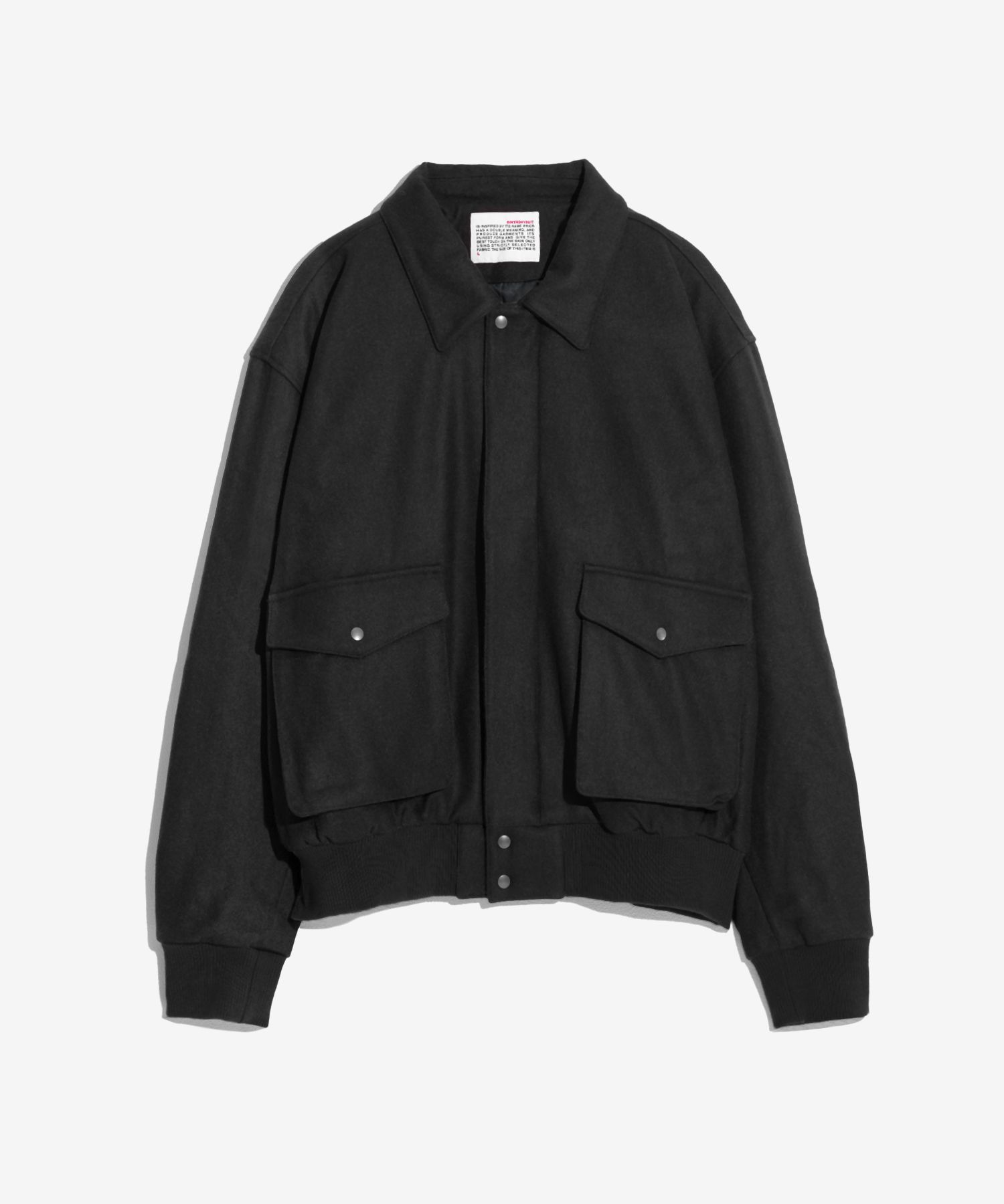 MUSINSA公式 | BIRTHDAYSUIT WOOL A2 JACKET (BLACK) 【半額