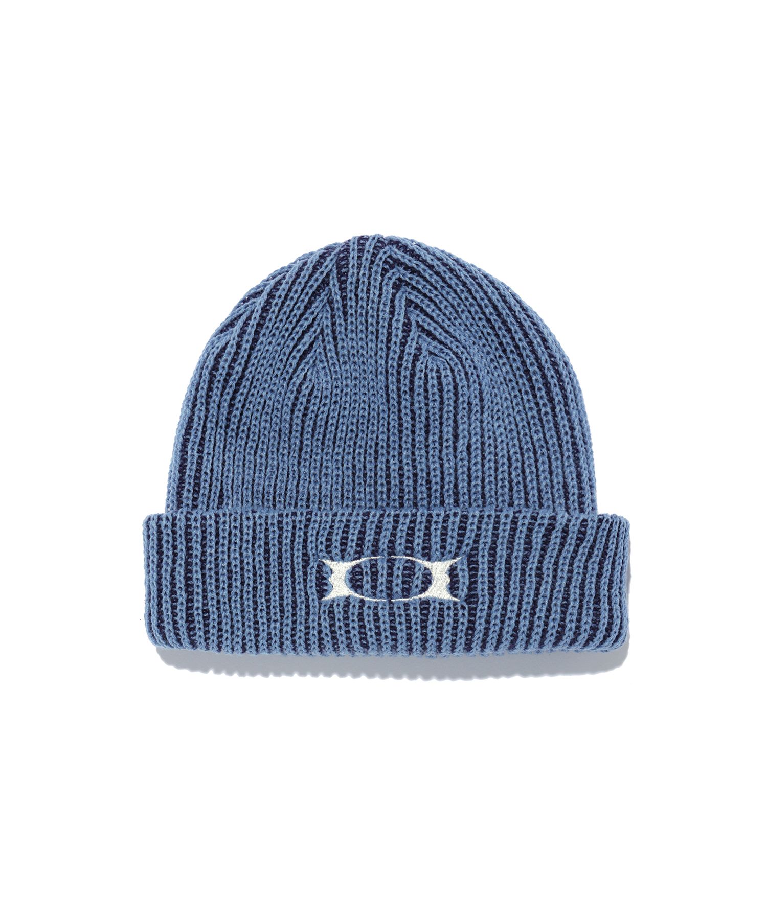 ◆24AW CRITIC VINTAGE WORMHOLE BEANIE◆ MUSINSA | CRITIC WORMHOLE LOGO BEANIE BLUE
