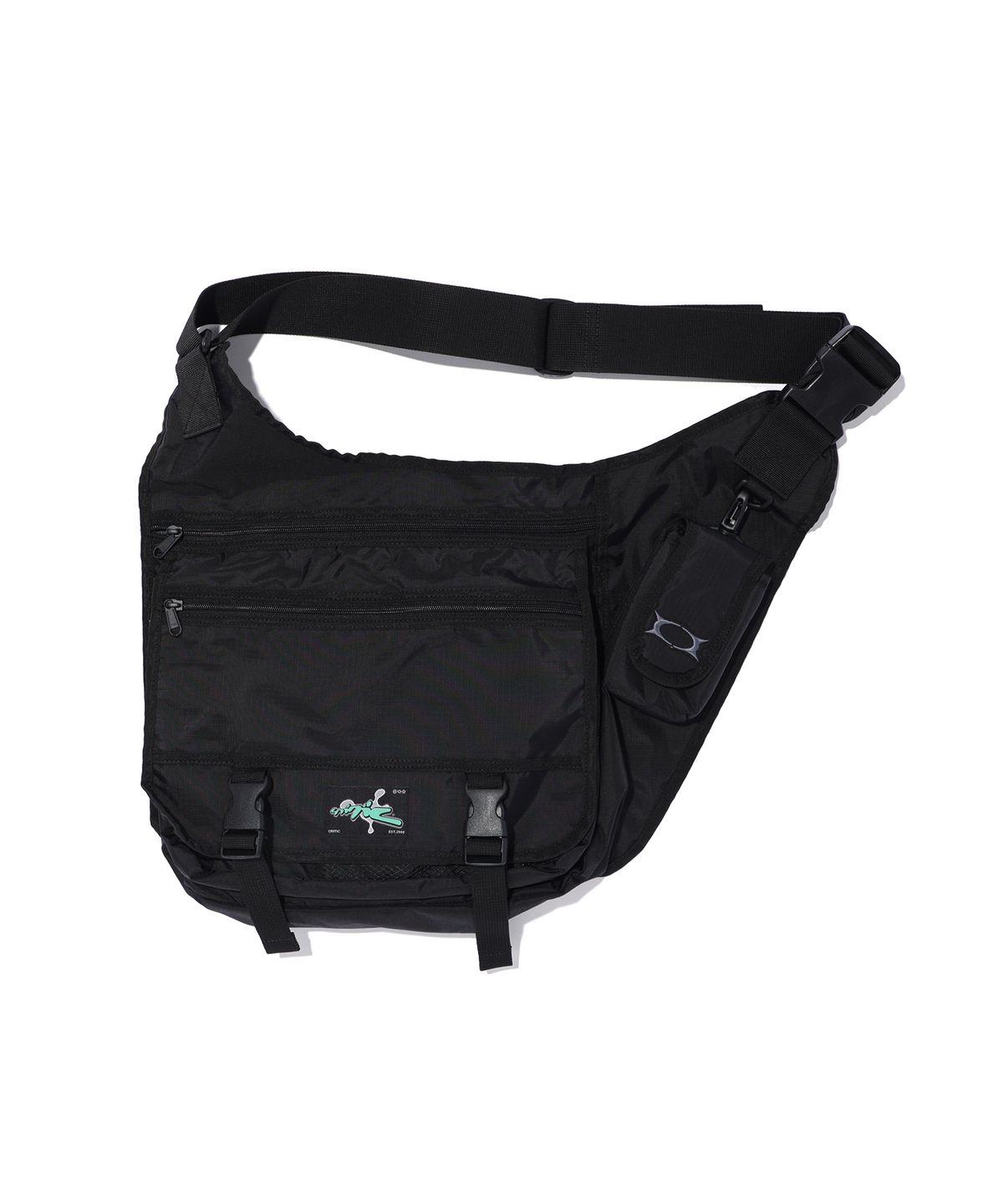 크리틱(CRITIC) UTILITY MESSENGER BAG BLACK