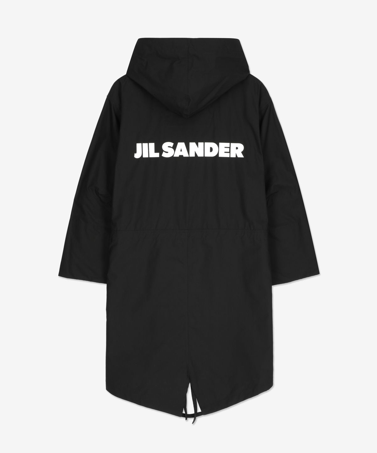 질 샌더(JIL SANDER) 로고 파카 - 블랙 / J04AH0002J45046001