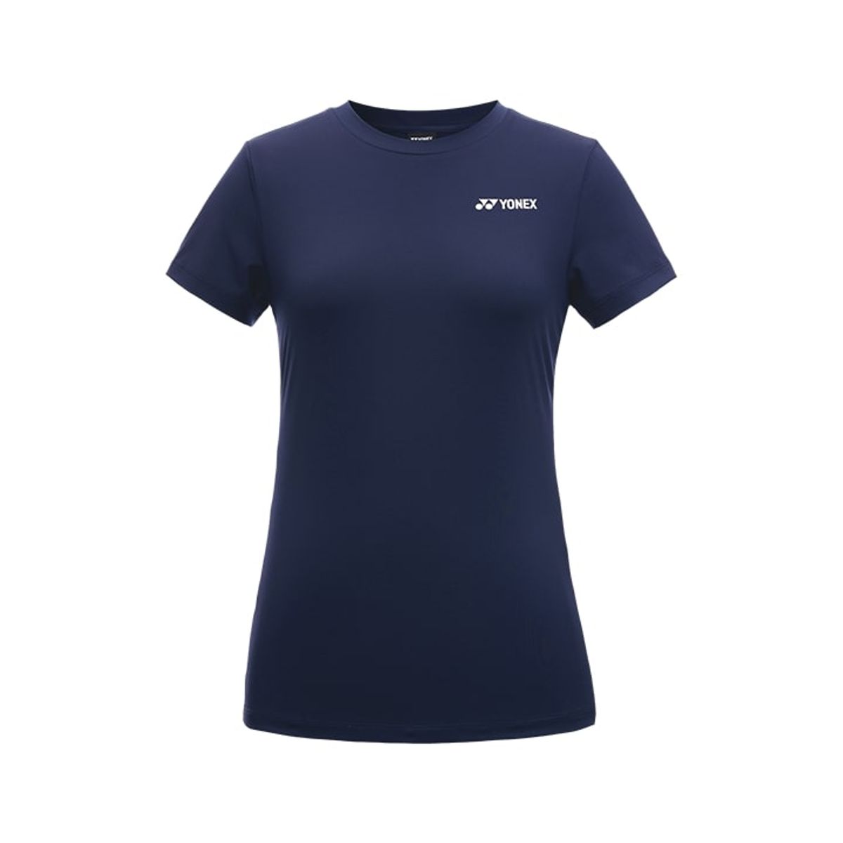 요넥스(YONEX) 239TR012F 다크 네이비 여성용 레터링 포인트 반팔 티셔츠