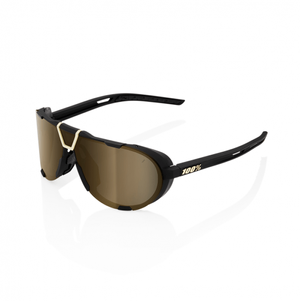 웨스트크래프트, 소프트 텍트 블랙 - 소프트 골드 미러 렌즈