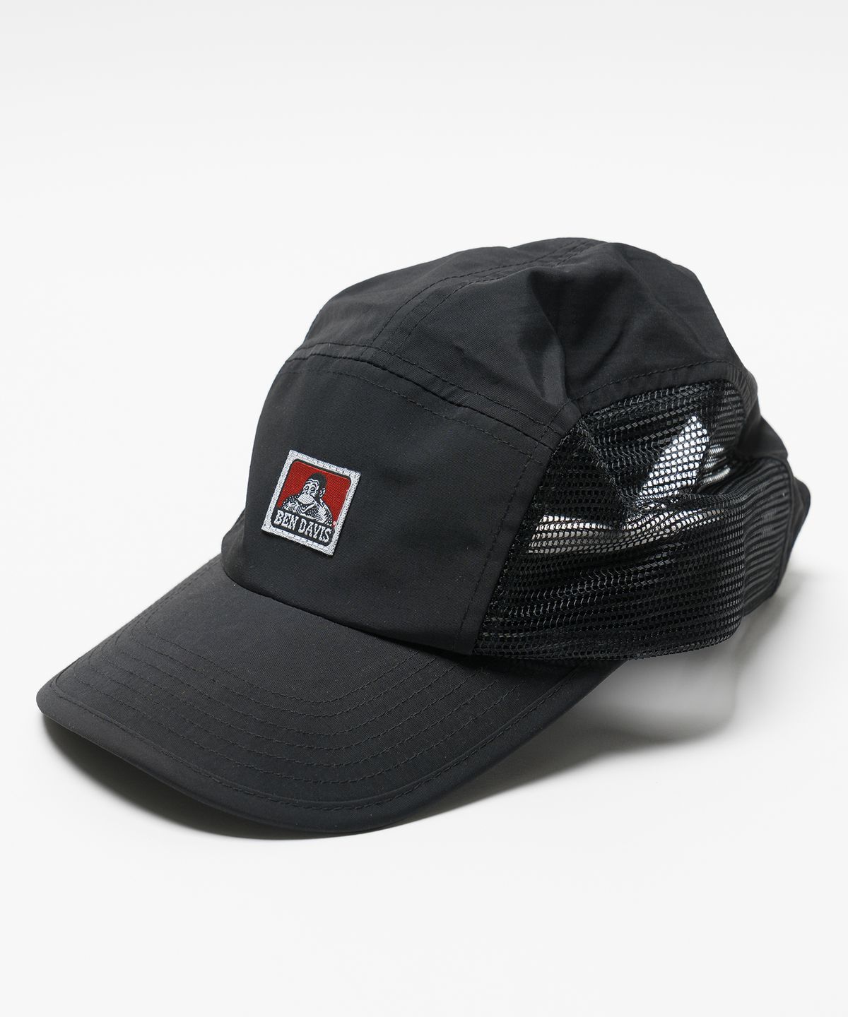 벤 데이비스(BEN DAVIS) ORIGINAL NYLON MESH STRING CAP BLACK