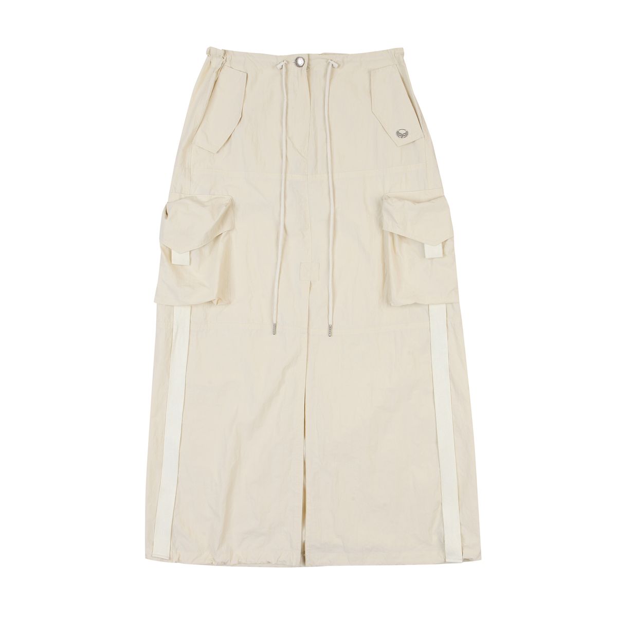 라라폭스(LALAFOX) CARGO LONG SKIRT WHITE BP1WS004