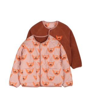 캣 리버시블 재킷_핑크