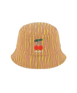 웨이브 버킷햇_옐로우