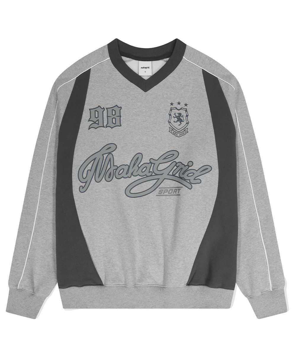 ★mahagrid★TRACK SWEATSHIRT EVA TRACK ZIP UP KNIT [BLACK] - MAHAGRID