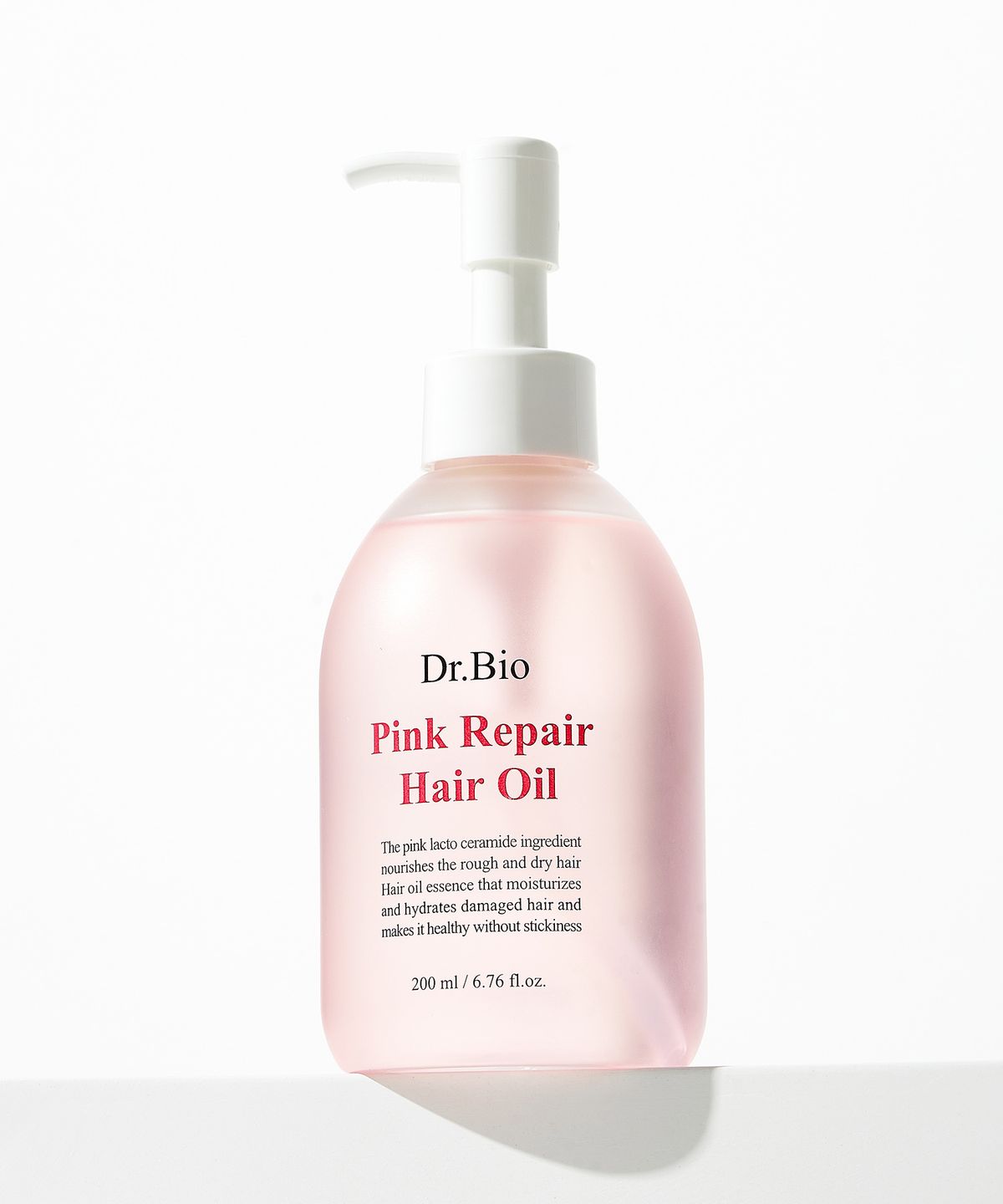 닥터바이오(DR.BIO) 핑크 리페어 헤어오일 200ml ㅣ 손상모 모발 큐티클 개선 끈적임 NO
