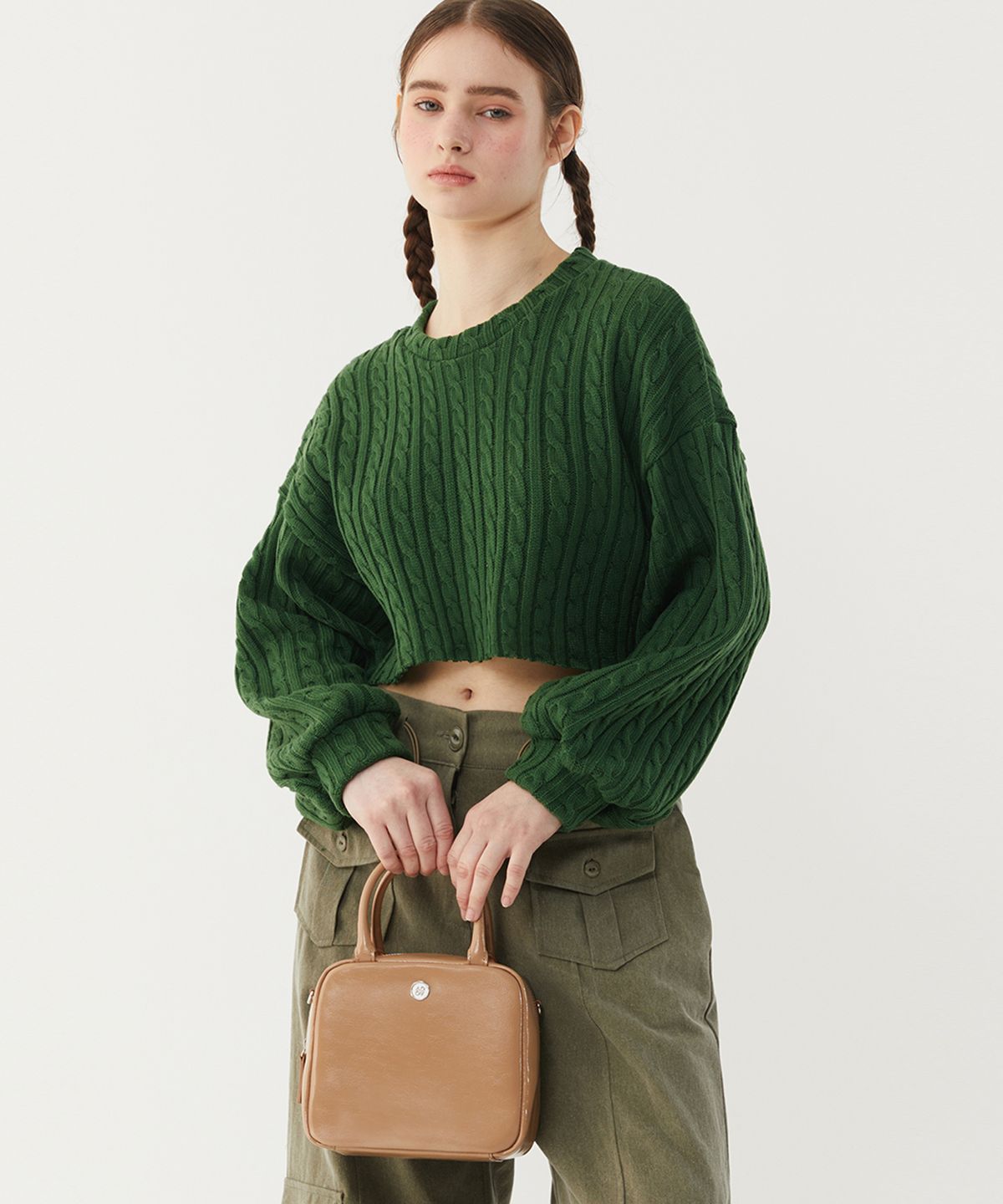 아오아오(AOAO) SQARE MOHI BEIGE
