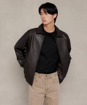 클래식 램스킨 자켓 [다크 브라운]