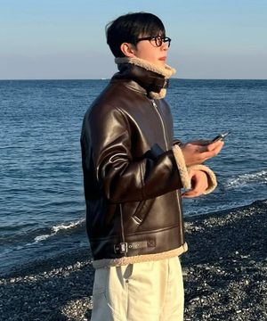 에비에이터 B-3 무스탕 자켓 [말보로]