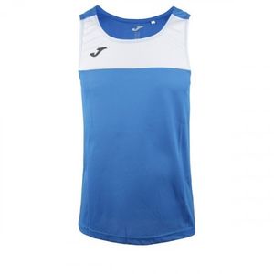 101033.702 민소매 티셔츠 레이스 로얄 블루-화이트