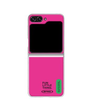 갤럭시 Z플립 젤하드 폰케이스 - FLT 핫핑크