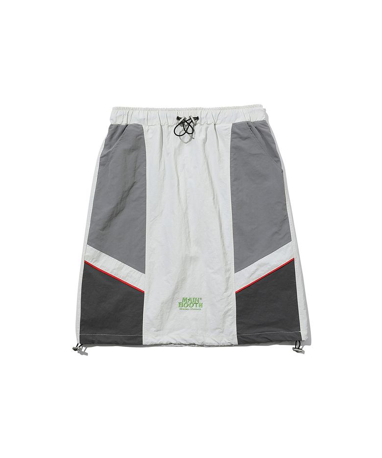 Run-up Nylon Skirt(LIGHT GRAY)