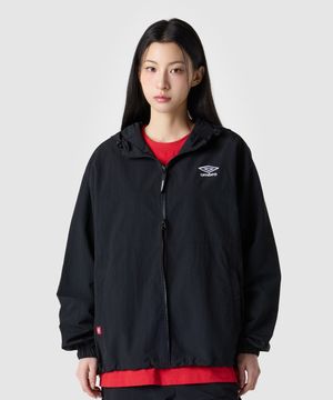 클래식 후드형 집업 자켓 블랙(UQ321CJK94)