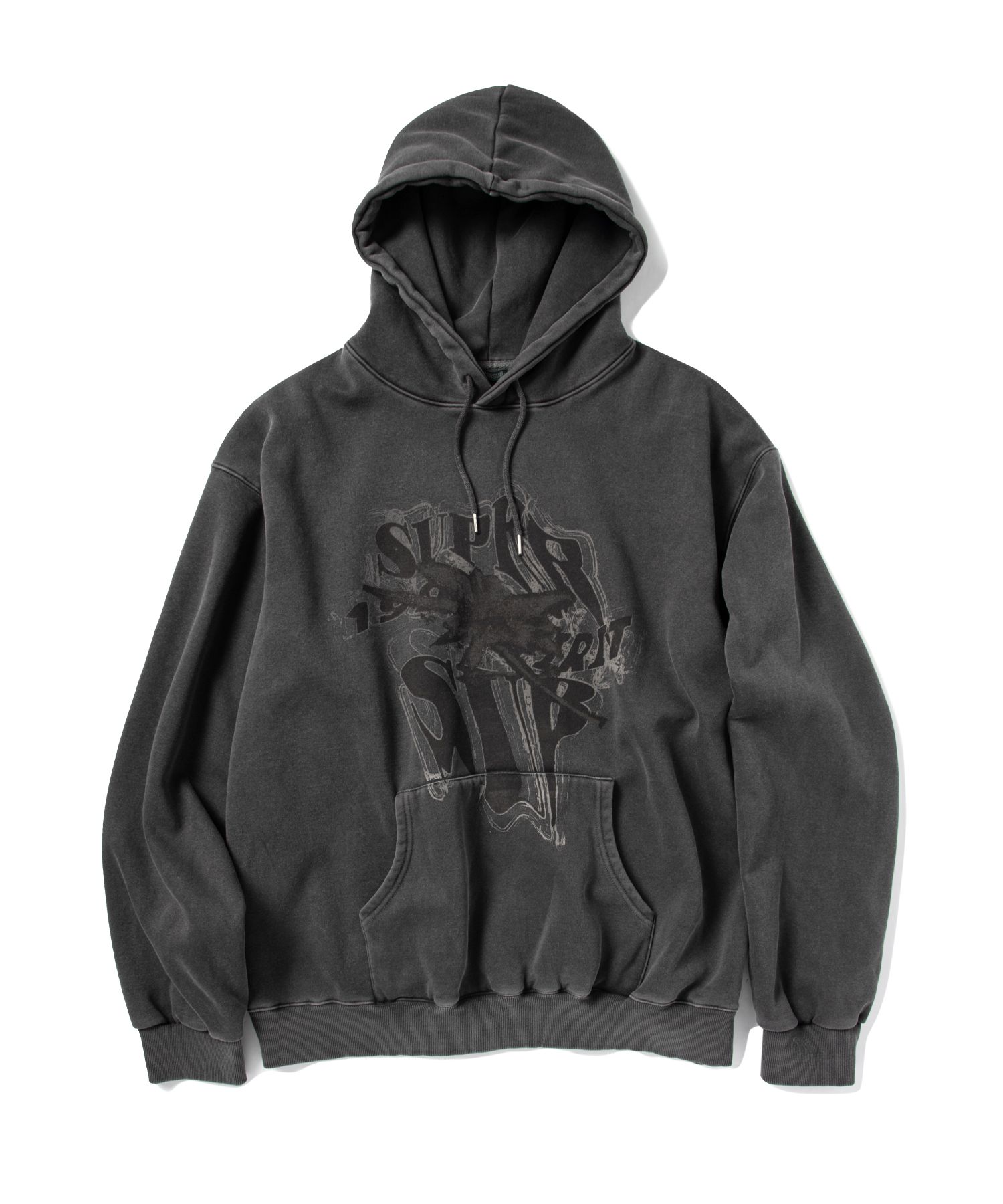 ★SUPERSUB★ Tornado Hoodie Pigmented Charcoal WOEGIHWOIE MUSINSA | SUPERSUB Tornado Hoodie - Pigmented Charcoal