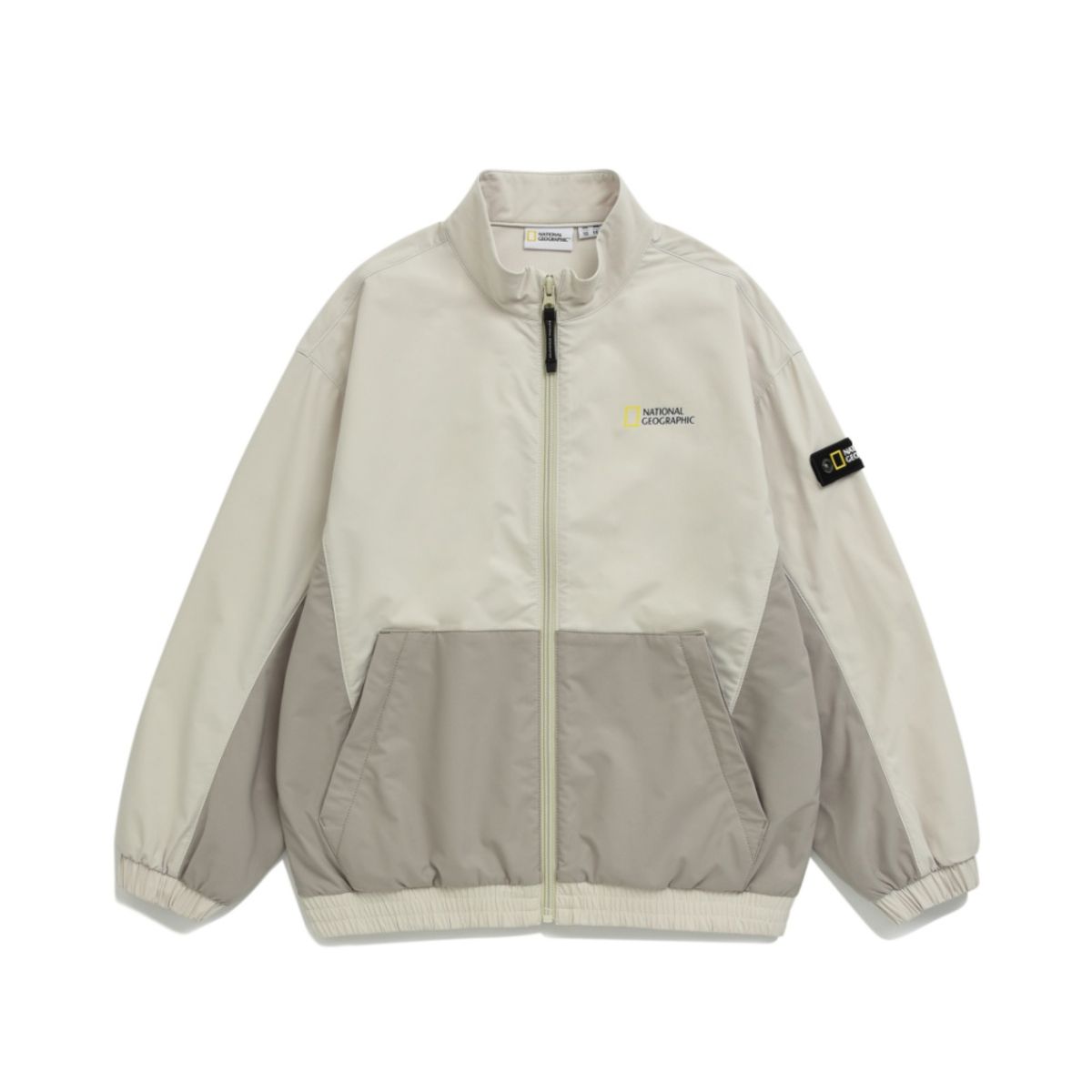 내셔널지오그래픽 키즈(NATIONAL GEOGRAPHIC KIDS) K233UFT930 우븐 트레이닝 자켓 IVORY