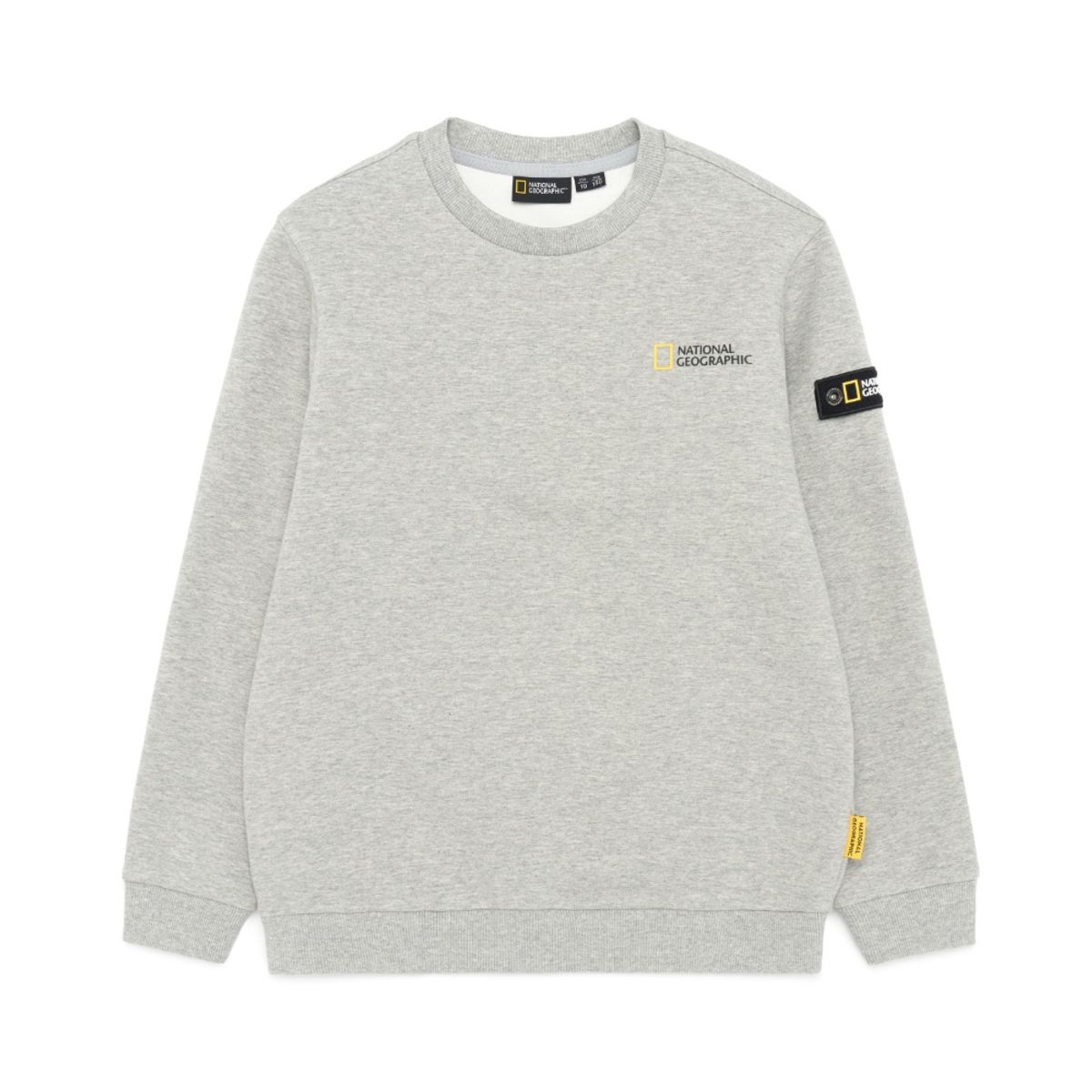 내셔널지오그래픽 키즈(NATIONAL GEOGRAPHIC KIDS) K233USW940 백 로고그래픽 맨투맨 M/GREY