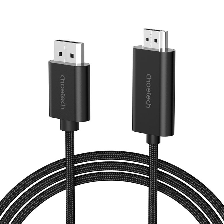 4K 60Hz DP to HDMI 나일론 케이블 (2m) XDH01-BK