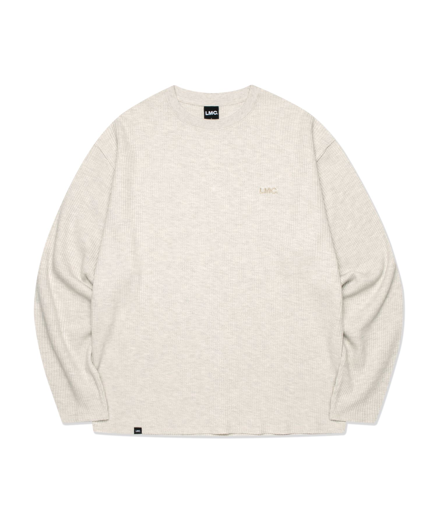 ★LMC★ WAFFLE OG LONG SLV TEE oatmeal 0LM23FLS101OTM MUSINSA | LMC WAFFLE OG LONG SLV TEE oatmeal