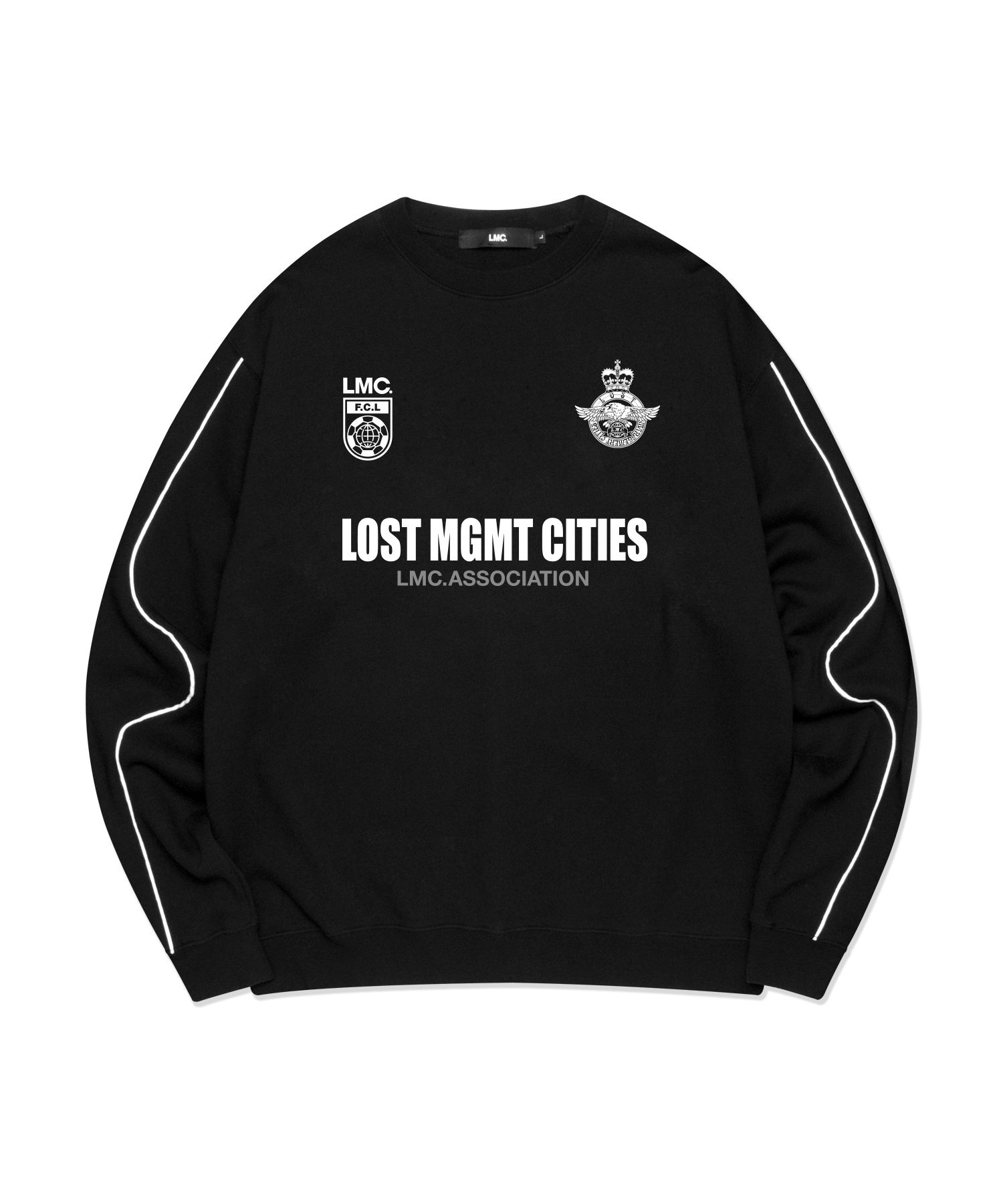 MUSINSA | LMC RACING SWEATSHIRT black