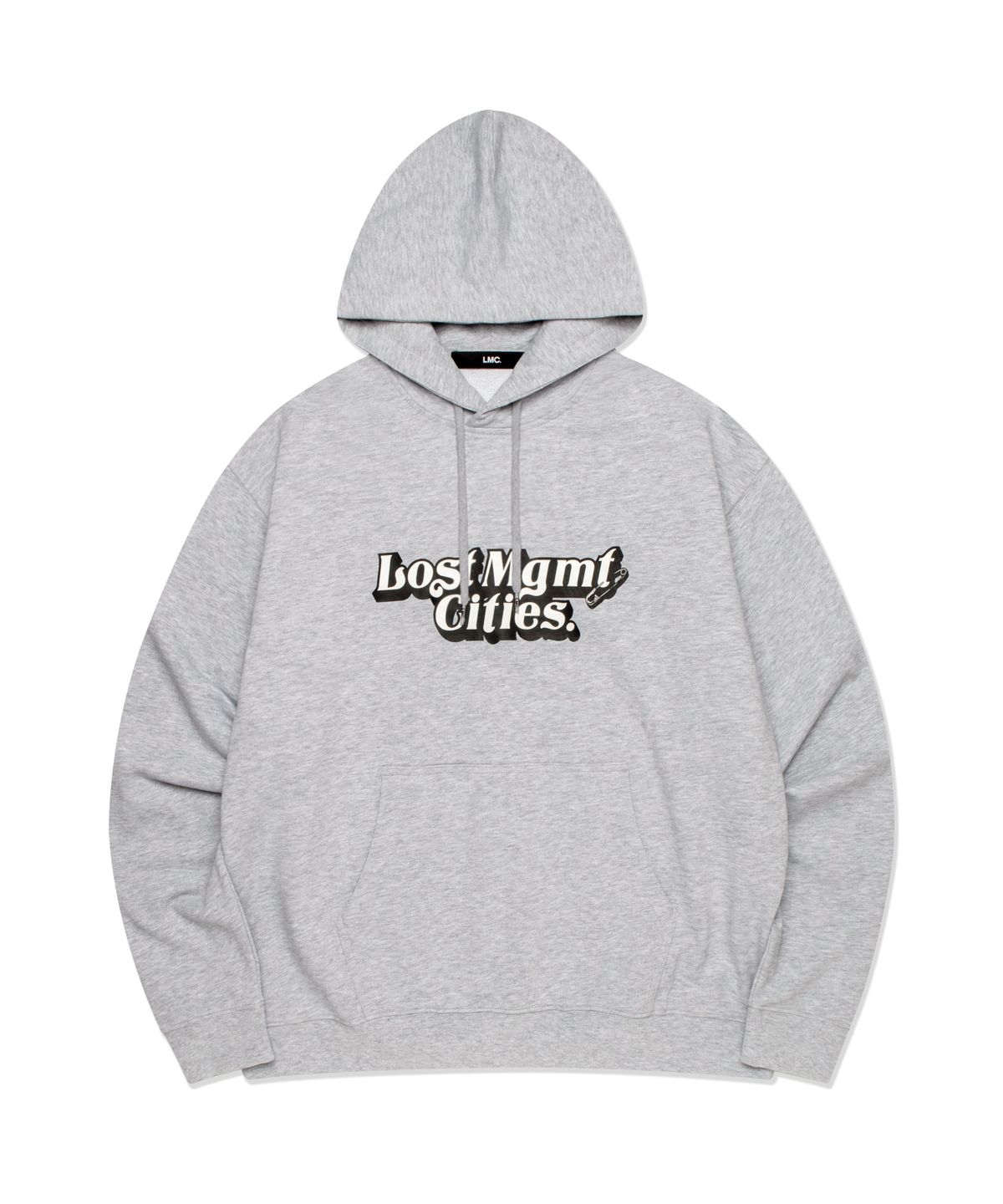 엘엠씨(LMC) SKOOL PIN HOODIE heather gray