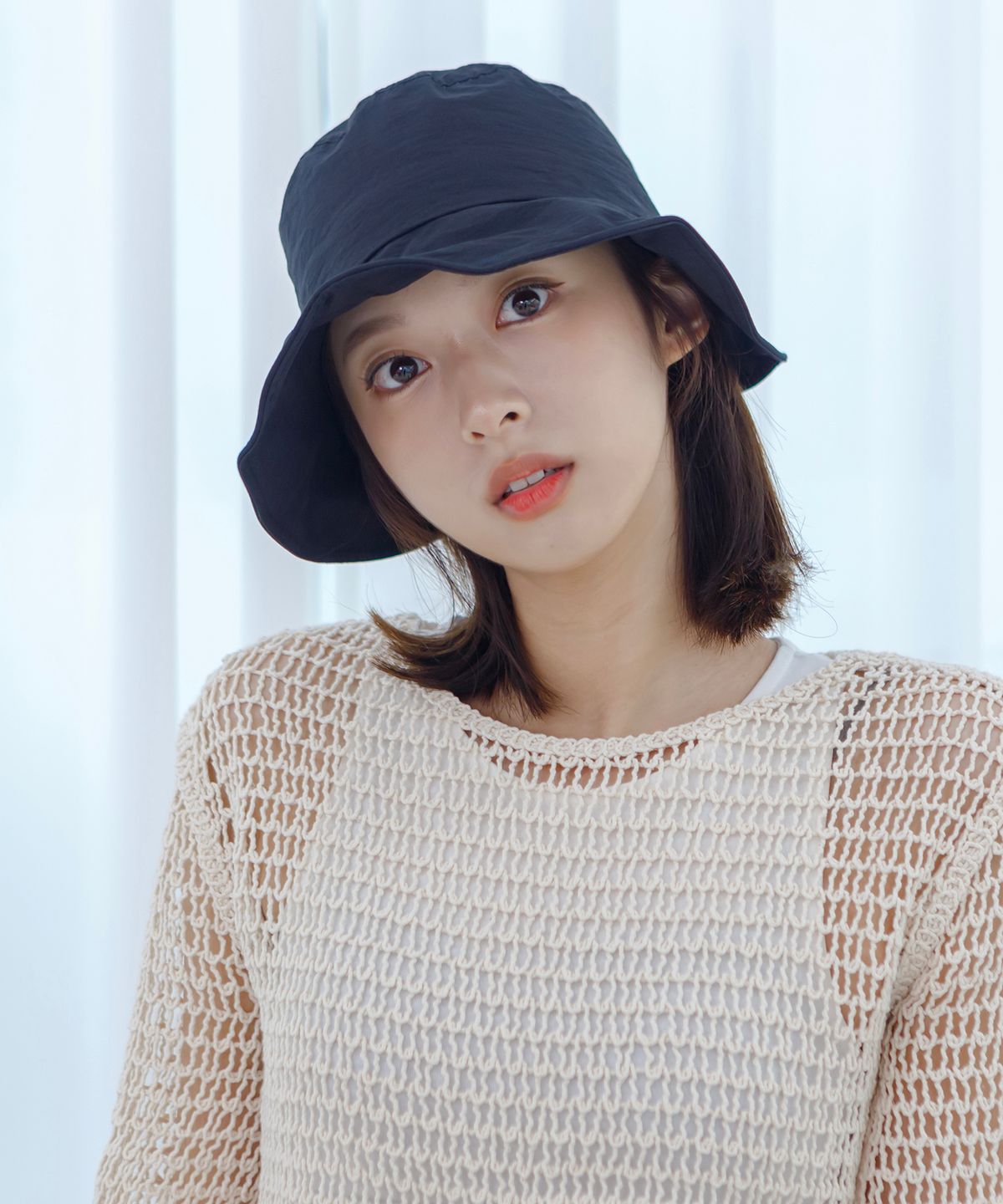 소다몬(SODAMON) 미민 샤롯 스트링캡 2colors
