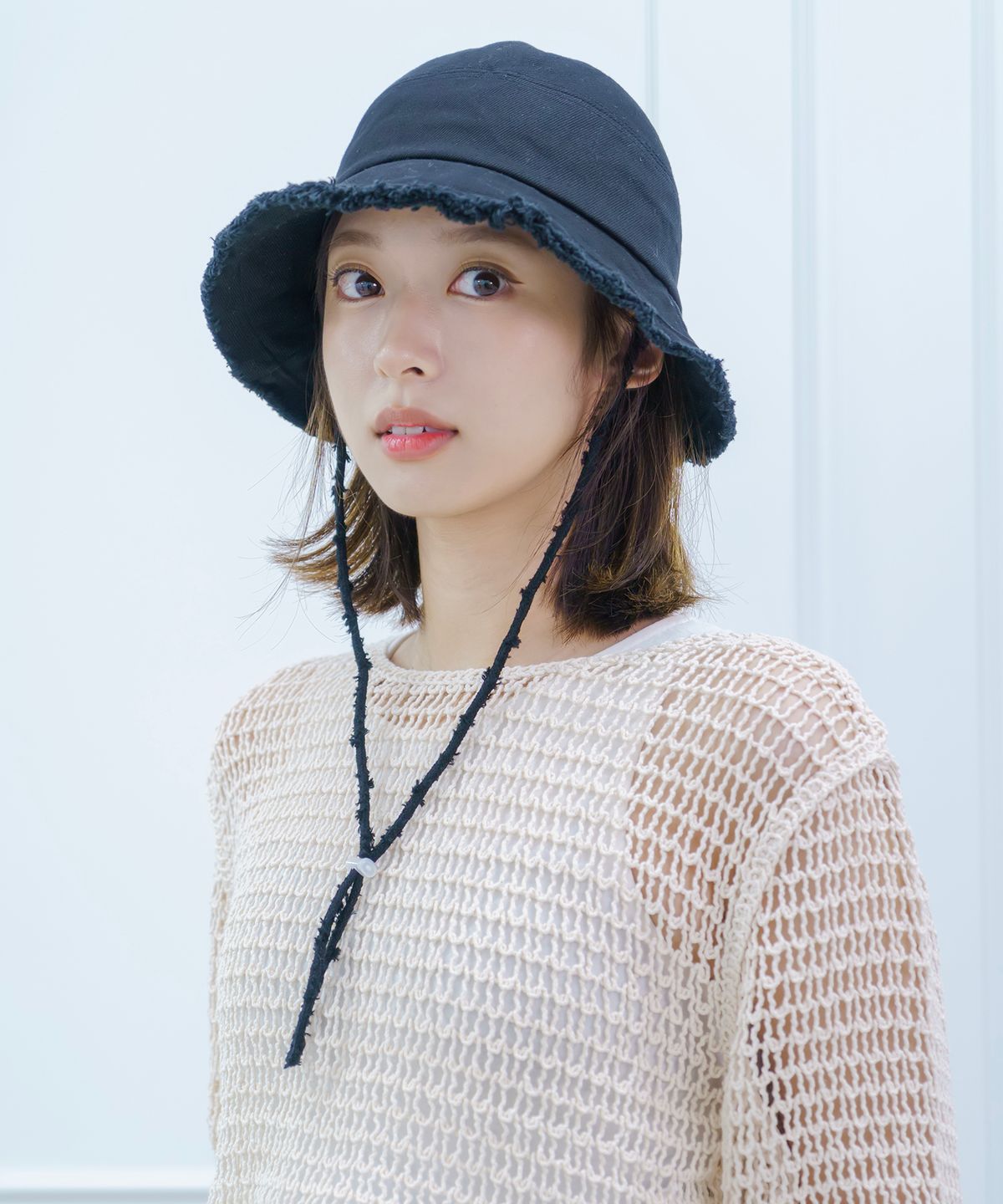 소다몬(SODAMON) 미민 버드프린지버킷햇 3colors