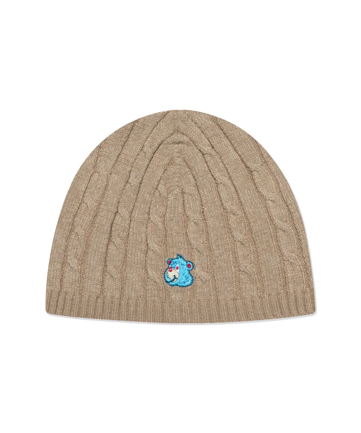엘엠씨(LMC) EMB BEAR CABLE KNIT BEANIE beige