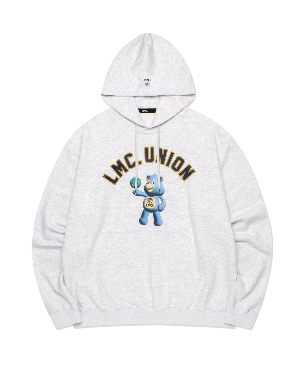 엘엠씨(LMC) UNION BEAR HOODIE light heather gray